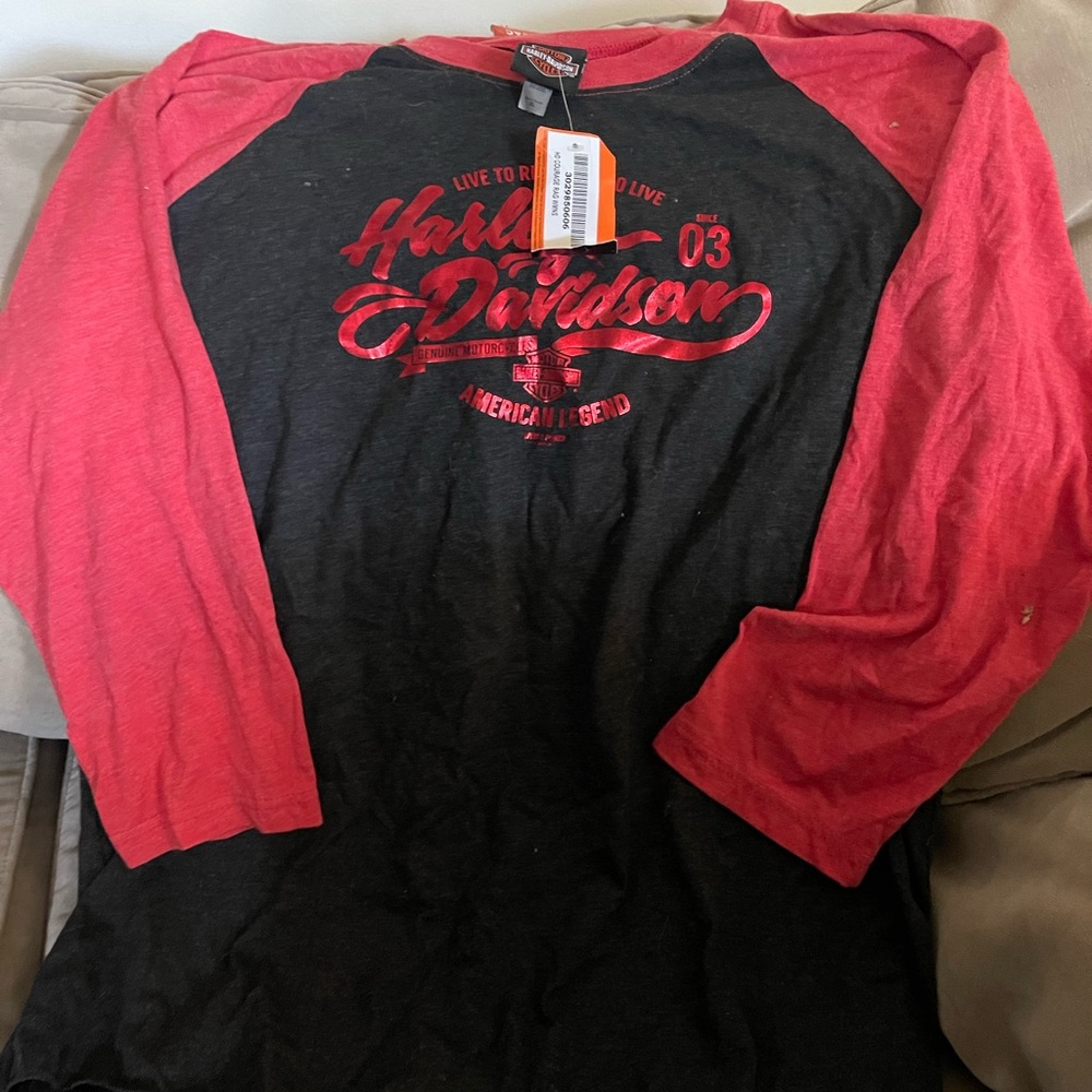 Harley-Davidson Women’s 3/4 sleeve T-shirt size XL